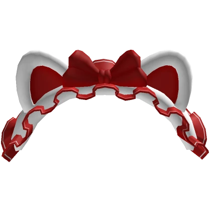 Kitty Headband in Red