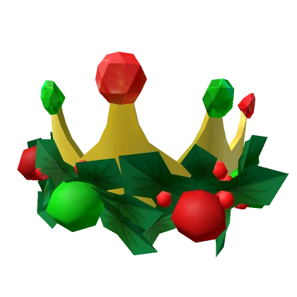 Holiday Holly Crown