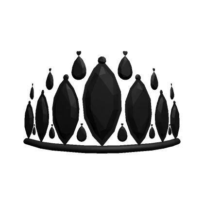 Full Black Tiara of the Hidden World