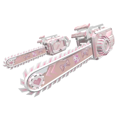 [3.0] Kawaii Pink Dual Chainsaw (waist)