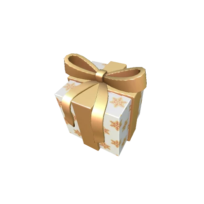 Christmas Gift Box Gold