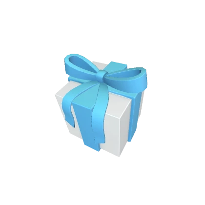 Christmas Gift Box Blue