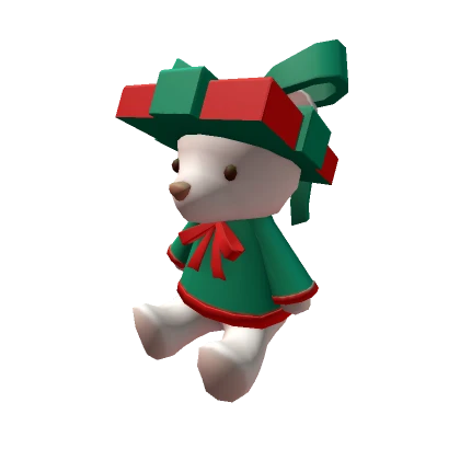 Christmas Gift Teddy Red and Green