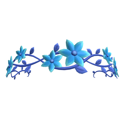Flowerwood Flower Crown - Blue