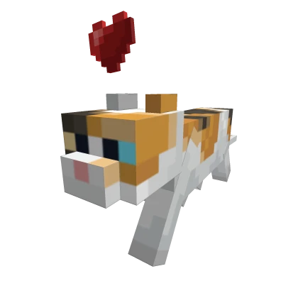 [❤️] Cute Blocky Cat Buddy - Calico