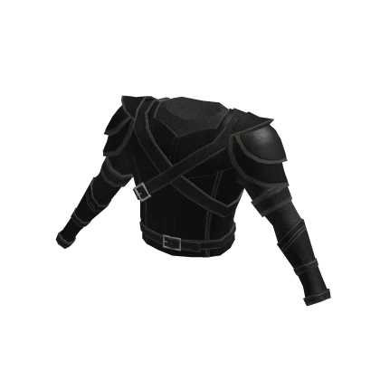 Black assassin leather armor