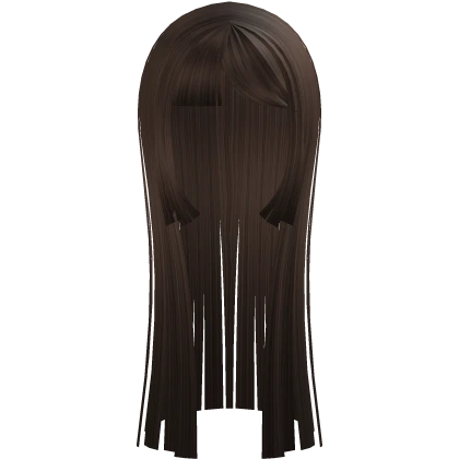 straight gothic hime cut doll hair brown