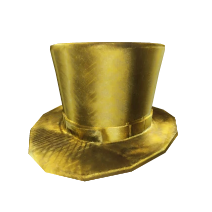 [👑KING👑] GOLD TOP HAT