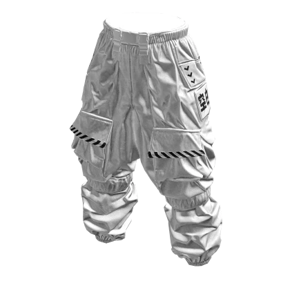 Tokyo Urban Combat Techwear Joggers (White)