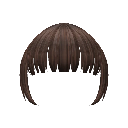 Cute Full Bangs (Brown)