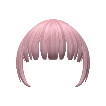 Cute Full Bangs (Pink)