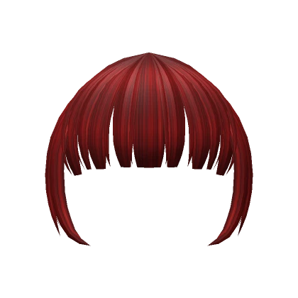 Cute Full Bangs (Red)