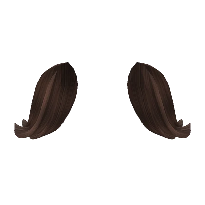 Lowered Hair Ear Tufts (Brown)