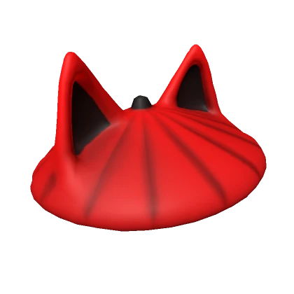 Red Samurai Cat Hat