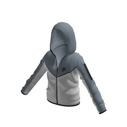 Tech Hoodie Grey/White