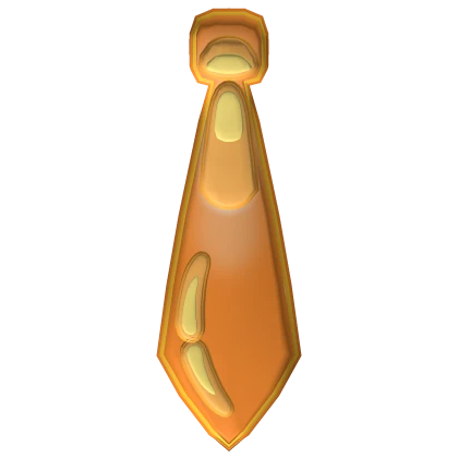 Frutiger Aero Bubble Tie [Orange]