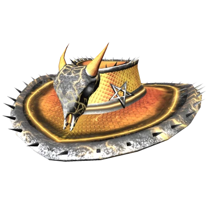 Immortal Outaw Hat: Gold Harvester