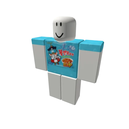 Matching Korean Blue Buldak Spicy Noodle Shirt