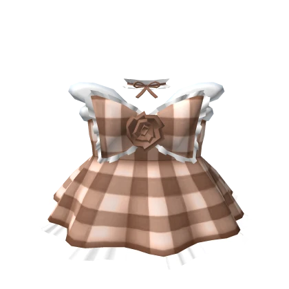 🎀3.0 Pretty Chocolate Cupid Doll Dress w wings