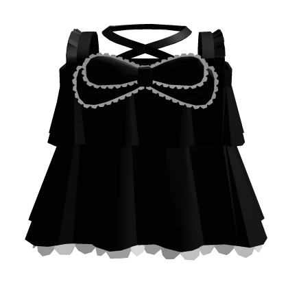 ♡ black kawaii doll dress