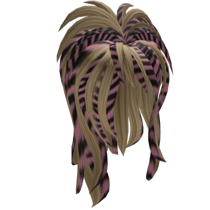 scene queen pink and blonde long gyaru hair