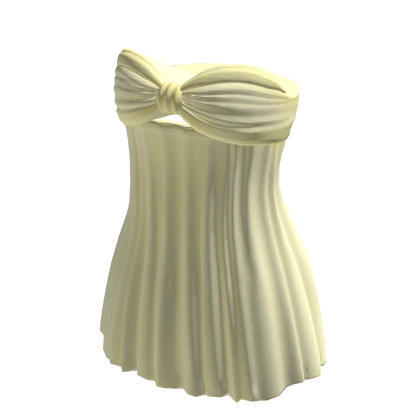 Yellow Boho Summer Sun Dress
