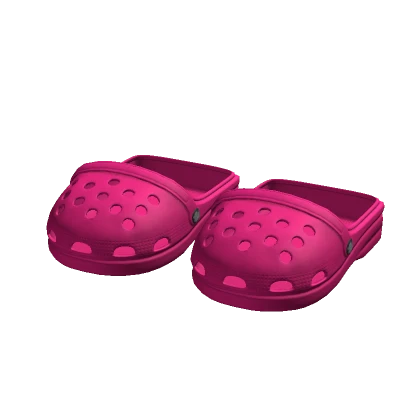 Hot Pink Clogs