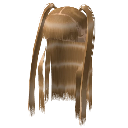 Half Up Pigtails in Blonde