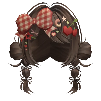 🍀Harajuku Decora Pigtails (Igari Brown)