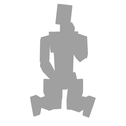 ⸸ cute knee sit idle pose