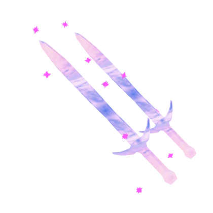 Holdable Dual Illumina Swords - sparkles