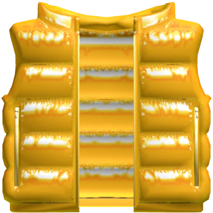 Puffer Vest Yellow