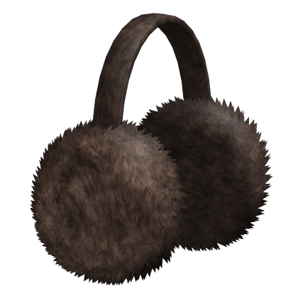 Brown Fur Earmuffs