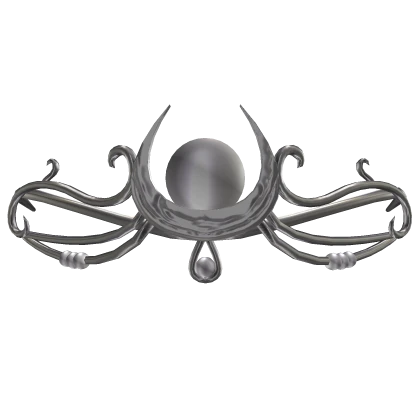 Imperial Pearl Diadem ✨👑 Silver Chrome