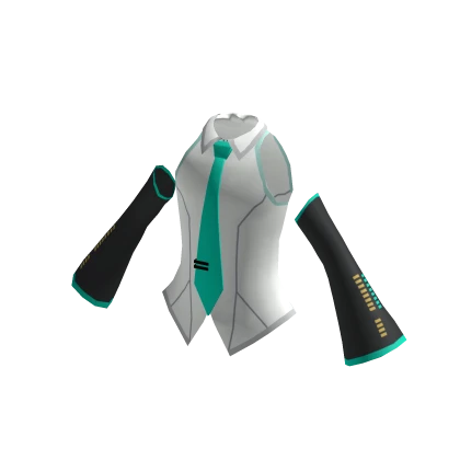 Potato Miku top wear