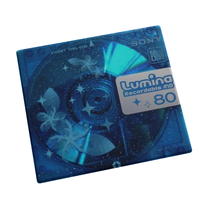 frutiger aero blue oldschool cd case yabujin