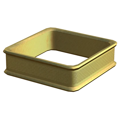 [R6] Fat Gold Bracelet [Right]