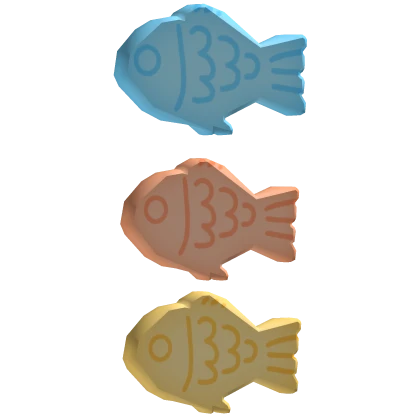 cute preppy kawaii fisher kitty fish hairclip