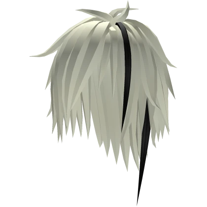 Shattered Black Strand Emo Scene Layered Hair 