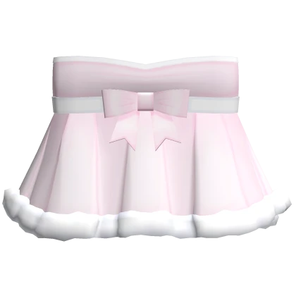 ˖. ♡ cutsie christmas santa dress pink 