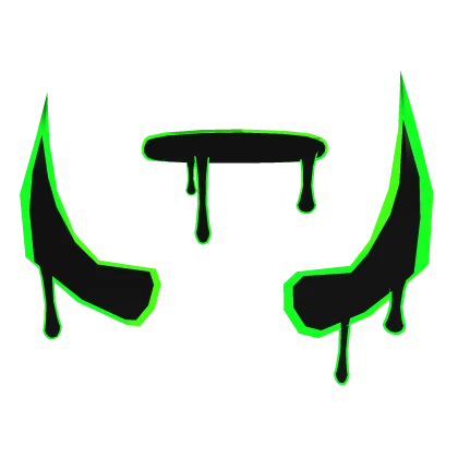 Neon Slime Horns: Acid