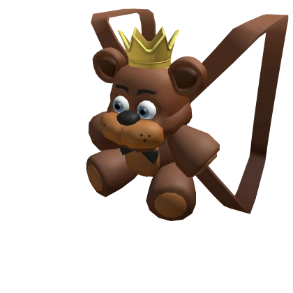 Crowned Freddy Back Plushie