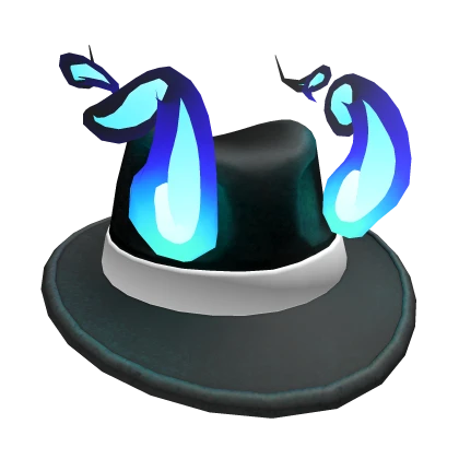 Flaming Infernal Blizzard Fedora of Evil Business