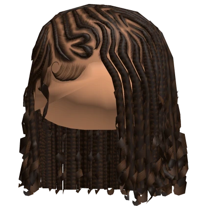 ☆ | Brown Fulani Braids Bob