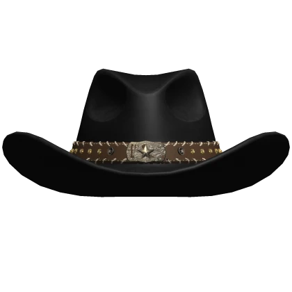 Cowboy Hat Black Large Fancy Western Fedora Ohio