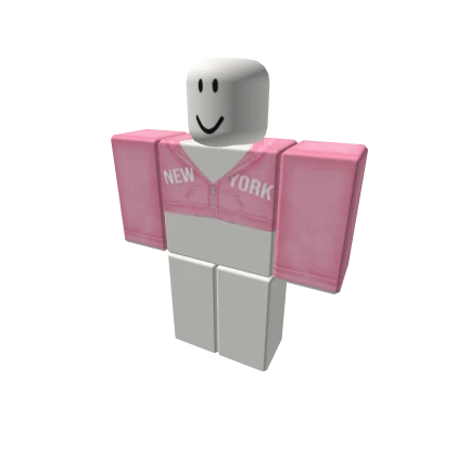 pink new york sweater y2k baddie