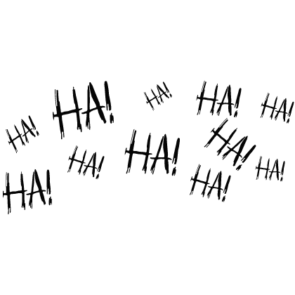 HaHa Ha! Black Evil Laugh (small)