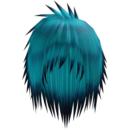 Vkei Unkept Wispy Cyan Hair, 6
