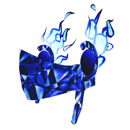 Blue Infernal Sparkle Time Valkyrie Helm