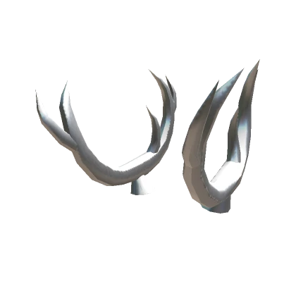 Foil Antlers Silver